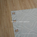 Cor do Marfim Linen Tocando Jacquard Cortina Tecido